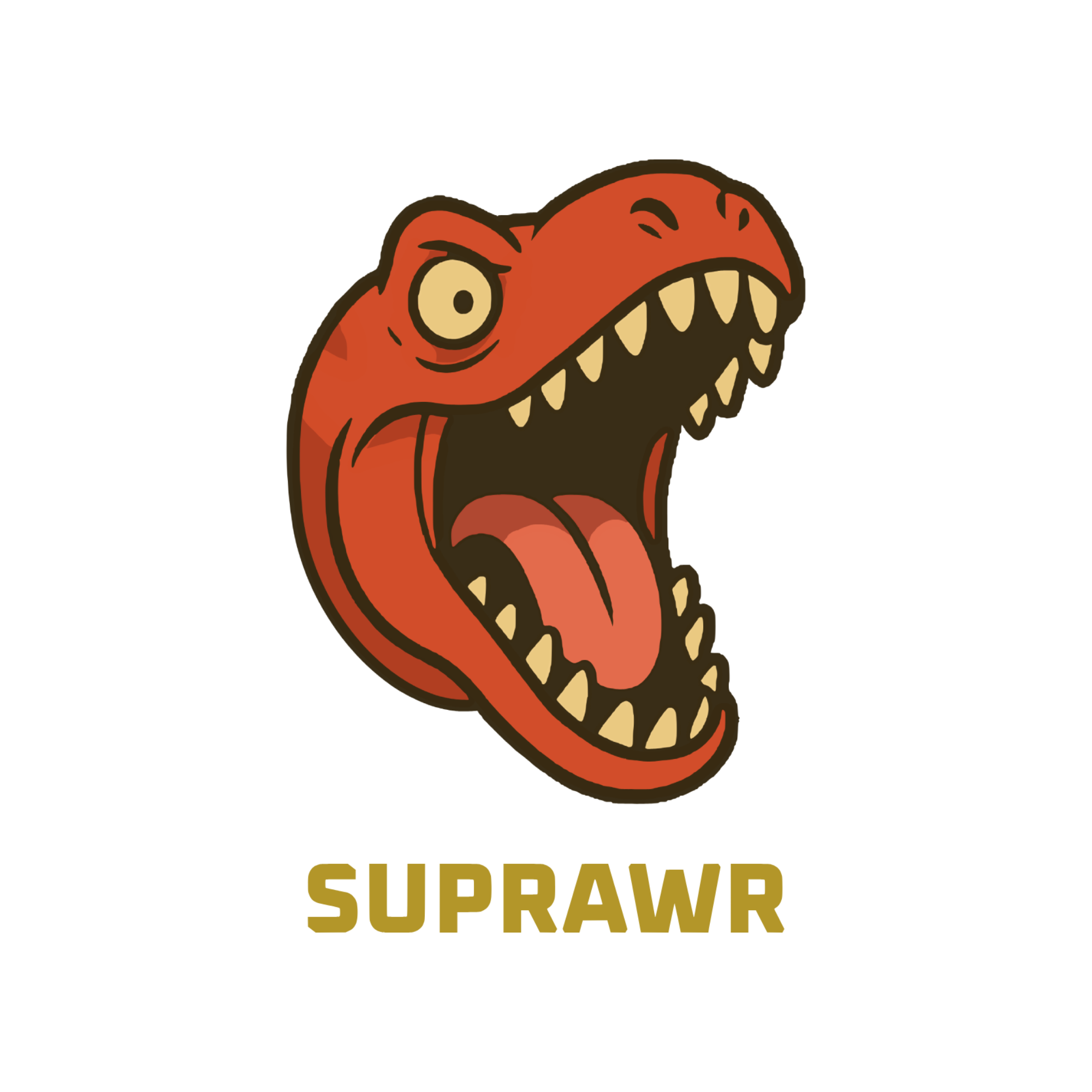 White Background Suprawr Graphic